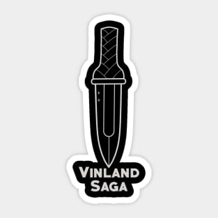 Vinland Saga thorfinn son of thors Sword - Black Sticker